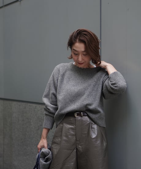 Fluffy Shawl Set Knit