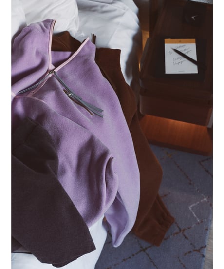 Velour Zip Knit