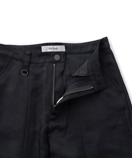 Glossy Budding Pants 24AWHE-045<black>