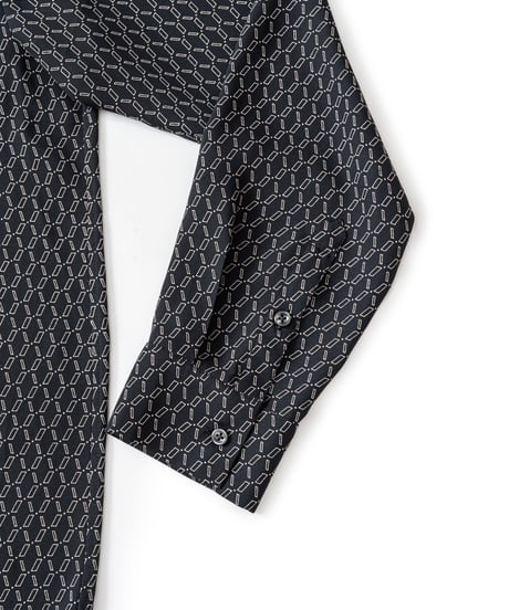 Print Tie Blouse