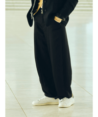 Glossy Budding Pants 24AWHE-045<black>