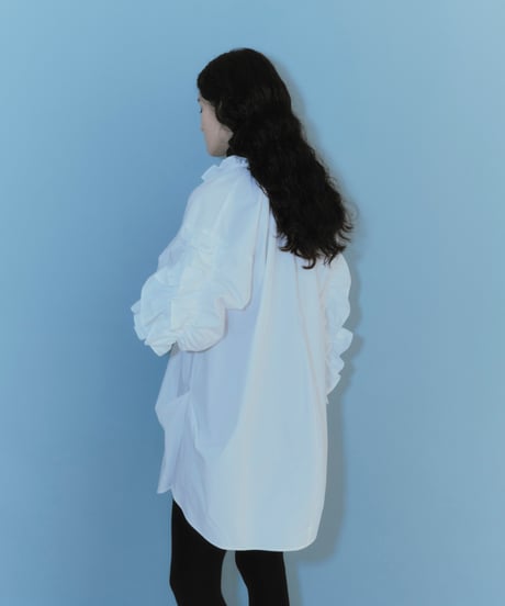 ruffle sleeve shirts   24HESP-033