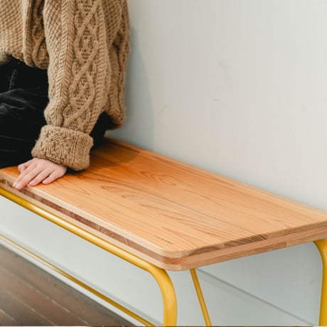 【受注生産／neighbor】PUBLIC BENCH / maru（パブリックベンチ／まる）w150cm
