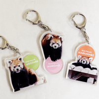 FUKUOKA ZOO RED PANDAS　アクリルキーホルダー