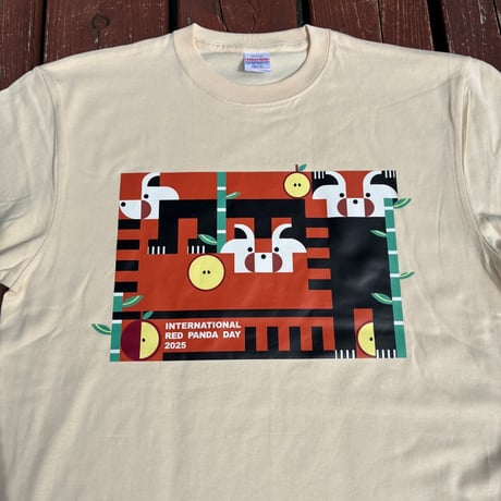 国際レッサーパンダデイ　オリジナルプリントTシャツ