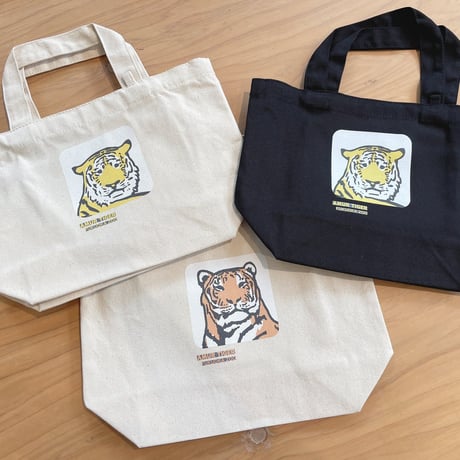 【全4種】キャンバスプリントトート（S）インナーポケット付