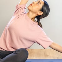 オーガニックコットンTシャツ【Pink】