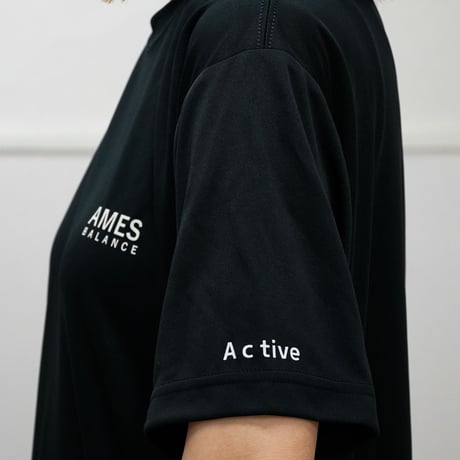 アクティブ Tシャツ【Black】