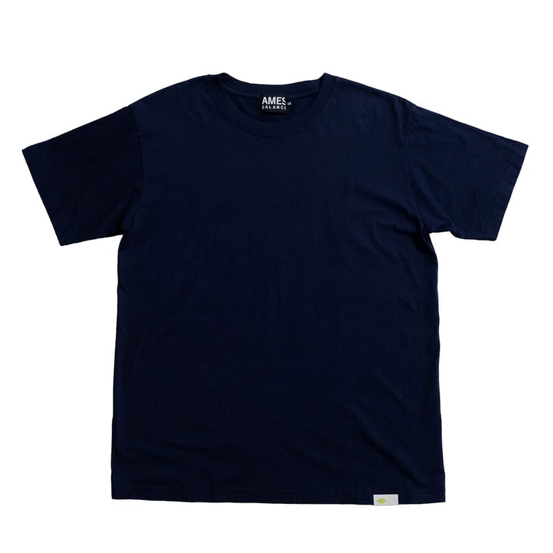 オーガニックコットンTシャツ【Navy】 | AMES BALANCE