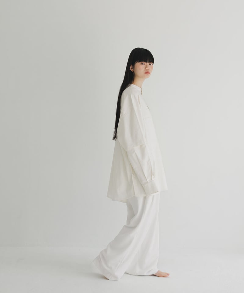 2way band collar shirt | STUDIO ENUL