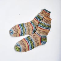【棒針編み日本語文章パターン】いつものsocks