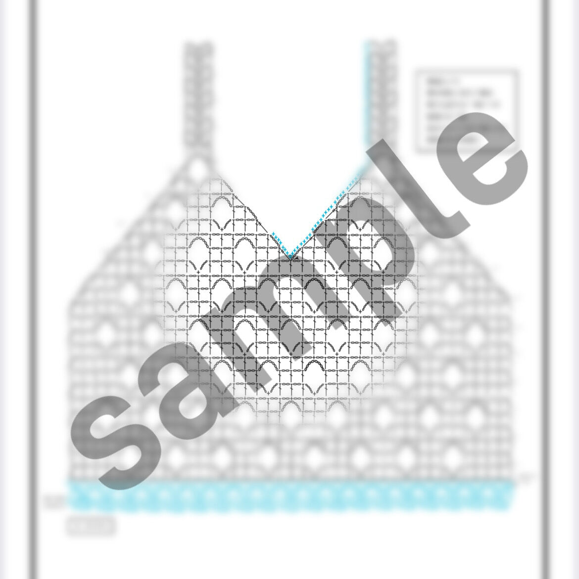 リブ編みフリルビスチェ ommo リブ編みフリルビスチェ ommo