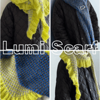 【棒針編みダウンロード編み図】Lumi Scarf（リュミスカーフ）