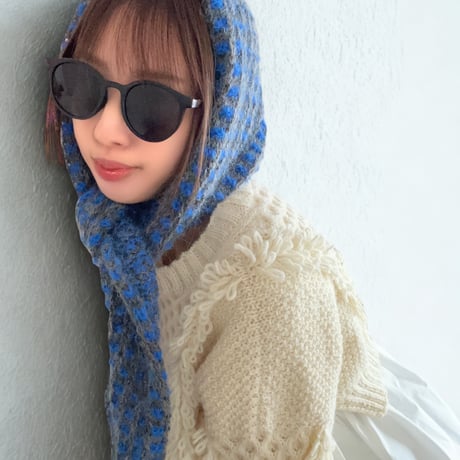 【棒針編みダウンロード編み図】Lumi Scarf（リュミスカーフ）