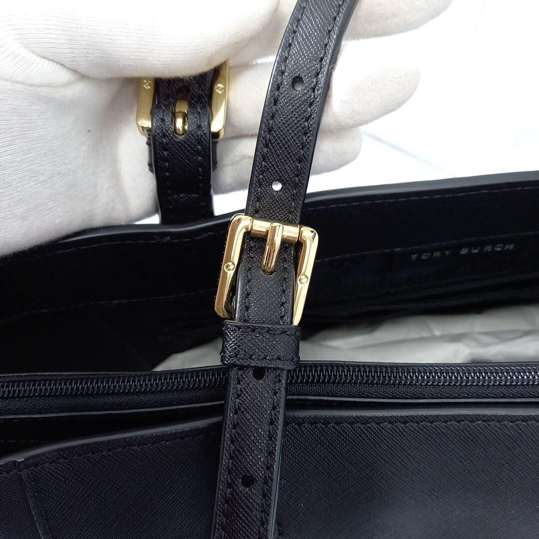 TORY BURCH 】トリーバーチ バッグ ハンドバッグ レザー ブラック