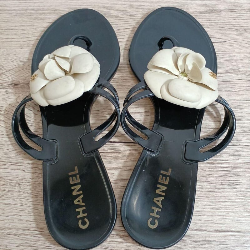 【正規品】CHANEL シャネル カメリア サンダル