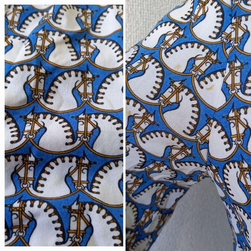 定番 HERMES エルメス 馬柄 切り替えワンピース | SHOP YUN