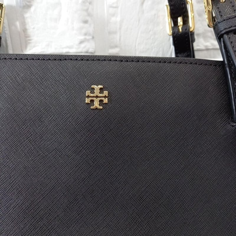 TORY BURCH 】トリーバーチ バッグ ハンドバッグ レザー ブラック
