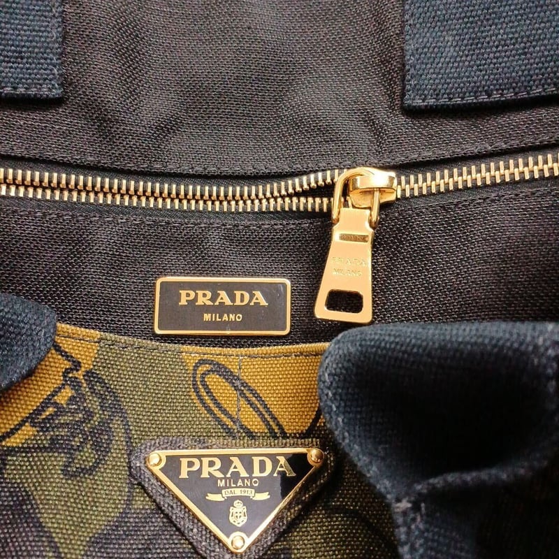 希少】【正規品】PRADA プラダ カナパ カモフラ トートバック 花柄 ...