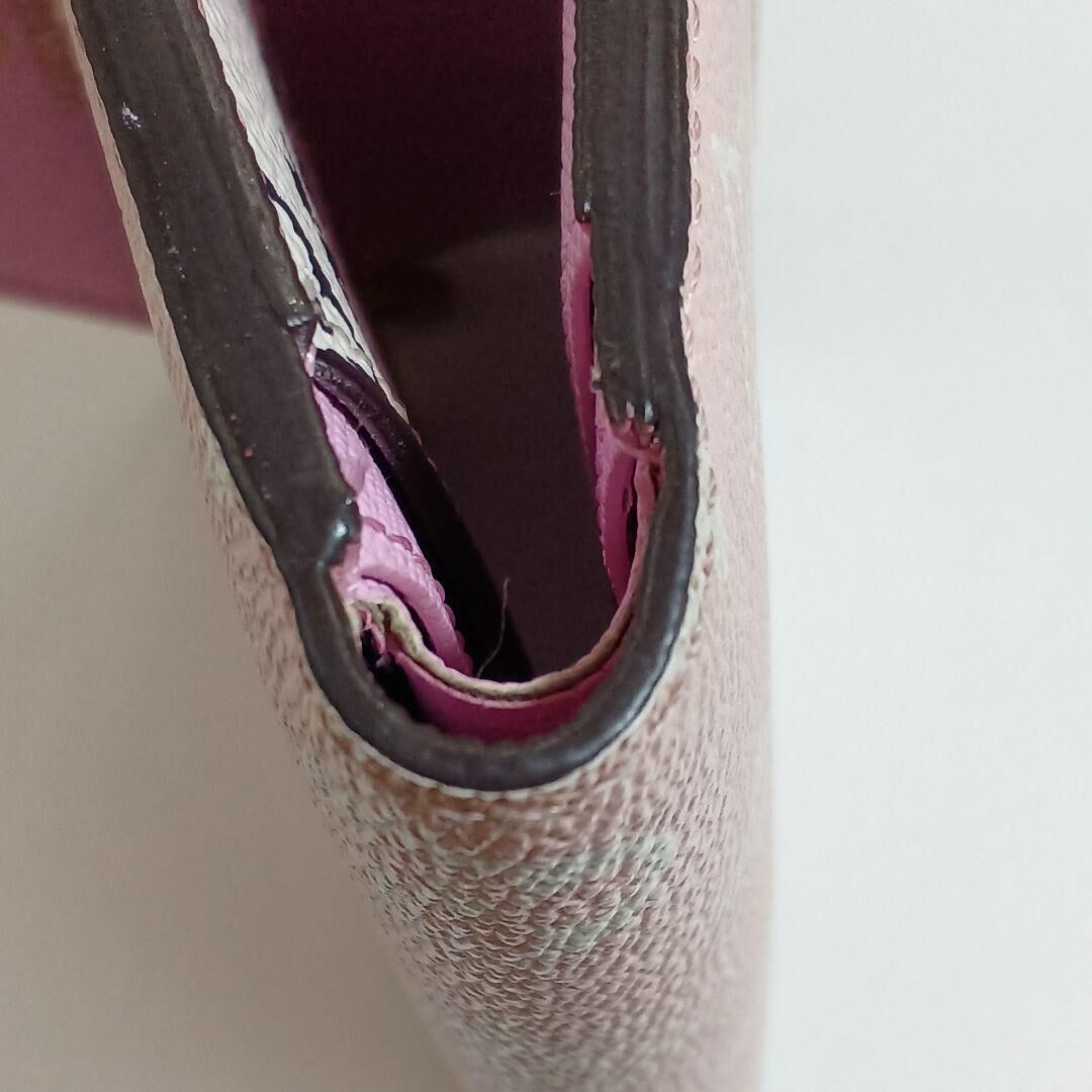 【極美品】ルイヴィトン　 ポルトフォイユゾエ　M67641 ジャイアント　ピンク LOUIS VUITTON（ルイ・ヴィトン） ジャイアント モノグラム