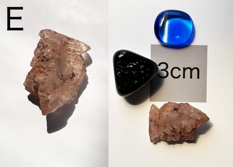【内なる雪解けを刻むQuartz of Course】クリスタル3個セット（アイスクォーツ・シベリアンブルークォーツ・ブラックオブシディアン）
