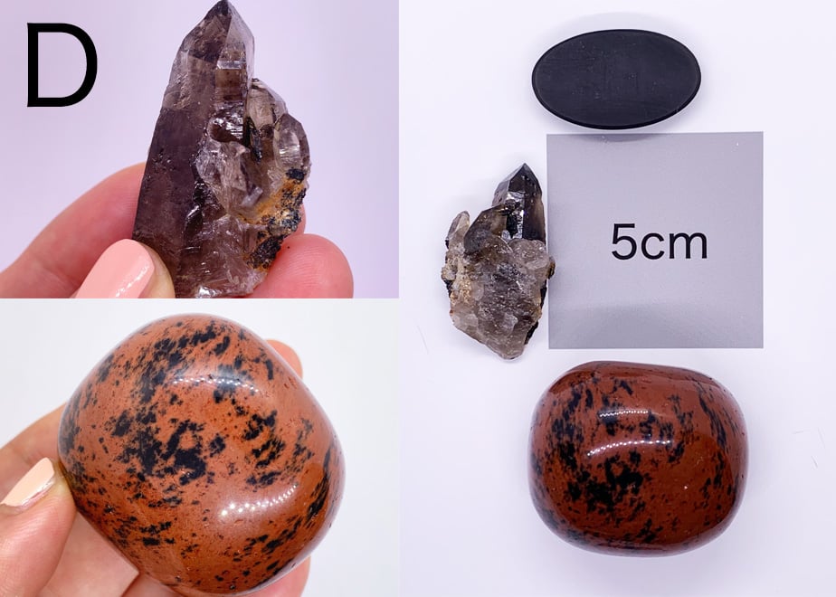 オブシディアン一族の解毒と再生・深】クリスタル3個セット