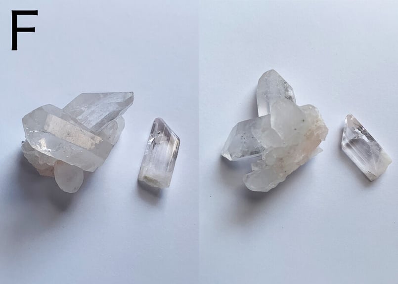 透明なゲート】TESIMO基本ミニクリスタル2個セット（ヒマラヤ水晶