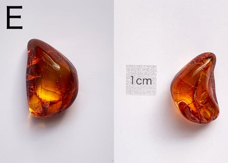 【大地と太陽の恵みは万能薬】ヒーリング用に活性化したアンバー1個