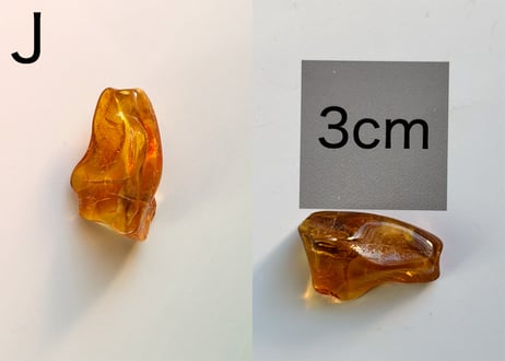 【大地と太陽の恵みは万能薬】ヒーリング用に活性化したアンバー1個