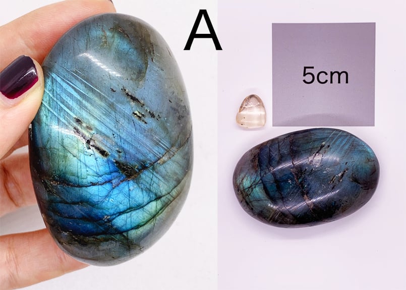 リリー様⭐️【最終値下げ】ラブラドライト&ムーンストーンマクラメ