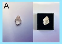 【瞬く時≃いつかいた次元へ上昇してる】ミニクリスタル（ブラジル産フェナカイト）