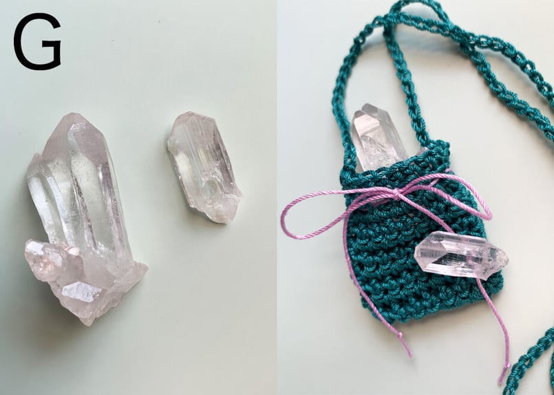 透明なゲート】TESIMO基本ミニクリスタル2個セット（ヒマラヤ水晶