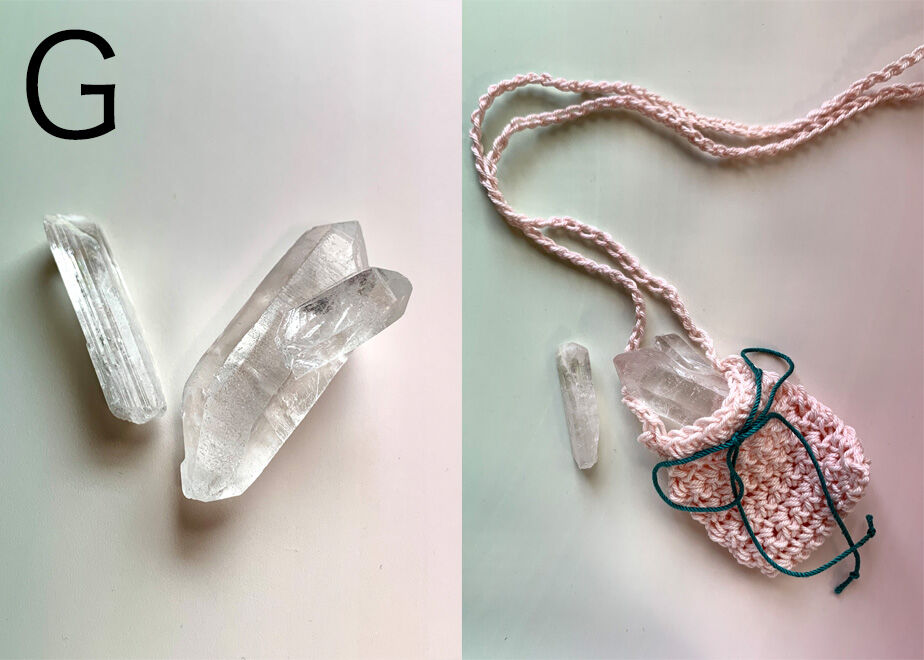 透明なゲート】TESIMO基本ミニクリスタル2個セット（ヒマラヤ水晶