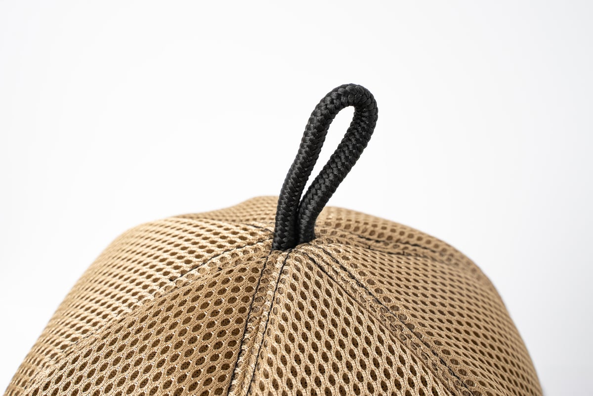 【100個限定】ベストサウナハット×金の亀 ダブルメッシュ ハルキチ限定モデル 100個限定】ハルキチ限定モデル｜サウナハット販売スタート - 生姜