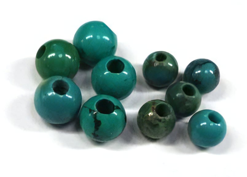 2mm穴 ターコイズビーズ ラウンド 8mm | Beads NAPI
