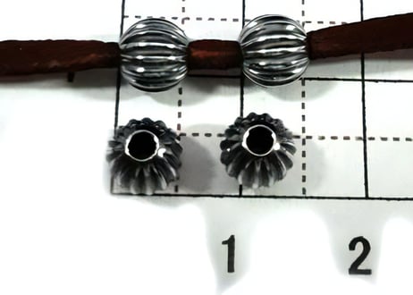 NAPI パイプビーズ一連 CATEGORY シルバー・ゴールドビーズ | Beads NAPI