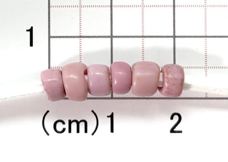 ピンクマサイ　6個　No.1746　現品　6mm