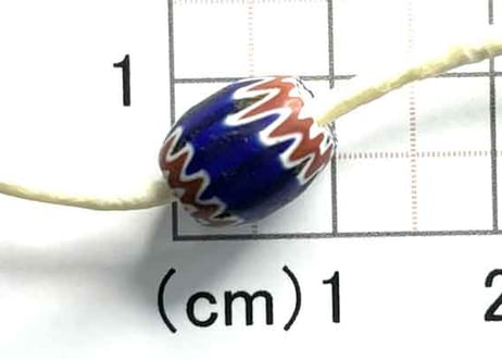 シェブロンビーズ　No.8316　現品　　8.5mm