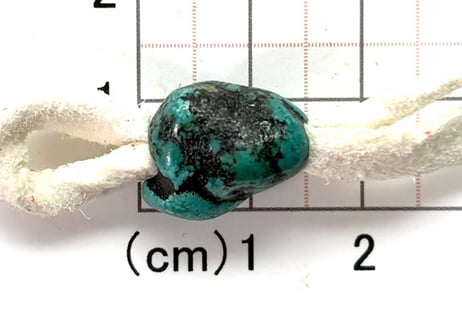 4mm穴　ターコイズビーズ　ナゲット　No.1500　16mm　現品