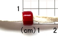 アンティークホワイトハーツ　　10mm　現品　NO.1269