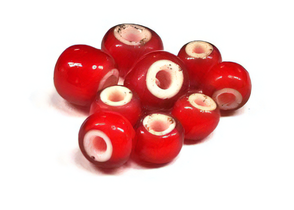 ホワイトハーツ赤 6～8mm | Beads NAPI