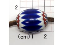 シェブロンビーズ　No.4854　現品　　19mm