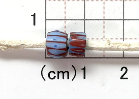 Awaleシェブロン　2個　　　No.8688　現品　6mm