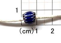 シェブロンビーズ　No.1128　現品　　8mm
