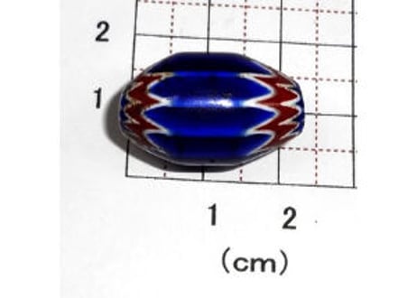 シェブロンビーズ　No.708　　現品　　14mm