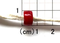 アンティークホワイトハーツ　　10mm　現品　NO.1270