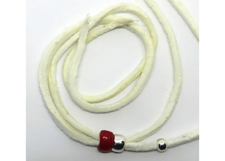 中厚手　鹿紐3mm　白吟無しB