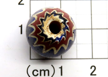 シェブロンビーズ　No.5928　現品　　16mm