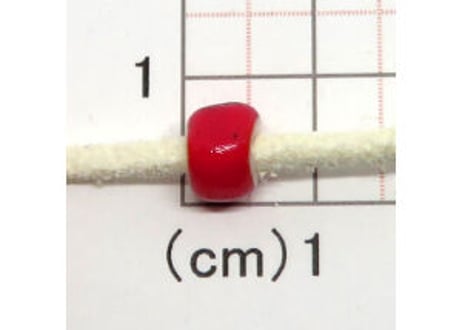 濃赤ホワイトハーツ 7.5mm　No.5125　現品