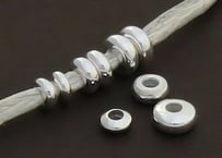 NAPI 無垢シルバービーズ 無垢シルバー パイプビーズ | Beads NAPI